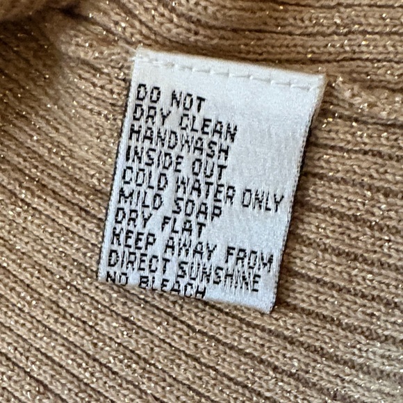 Christmas Festive Beige Cardigan/Holiday Embellishments/large/Just B/2pieces - Picture 14 of 16